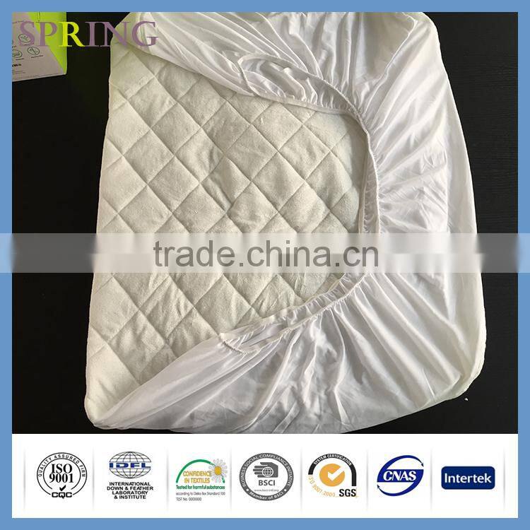 2016 new waterproof breathable Quilted crib mattress protector