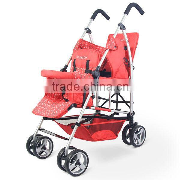 New European Style Fasion Twin Tandem Baby Stroller