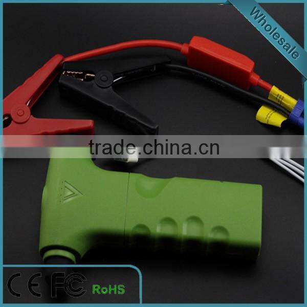 2016 Wholesale 12000mAh Car Jump Starters Power Bank with Safety hammer