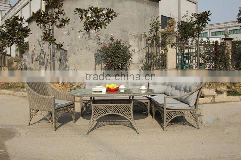 2015 ALUMINIUM OUTDOOR RATTAN HIGH SINGLE SOFA CHAIR