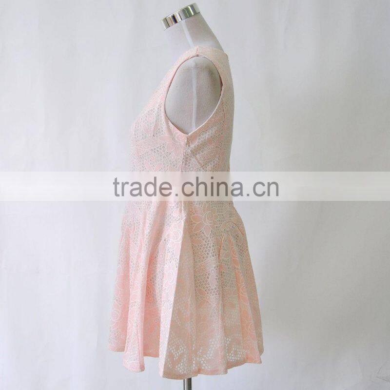 Sweet knee-length dress