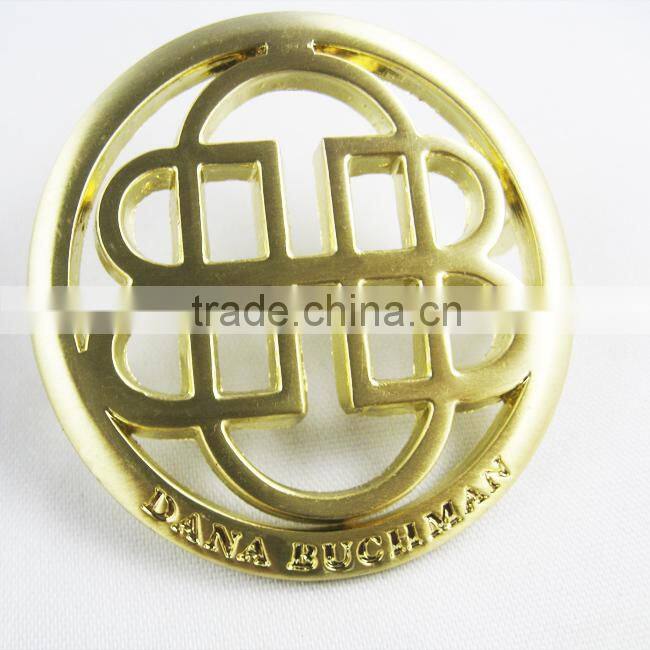 metal handbag nameplate