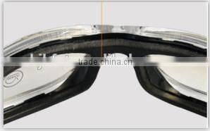 Deltaplus Ergonomic Glasses Twin-material Curved Arms safety glasses