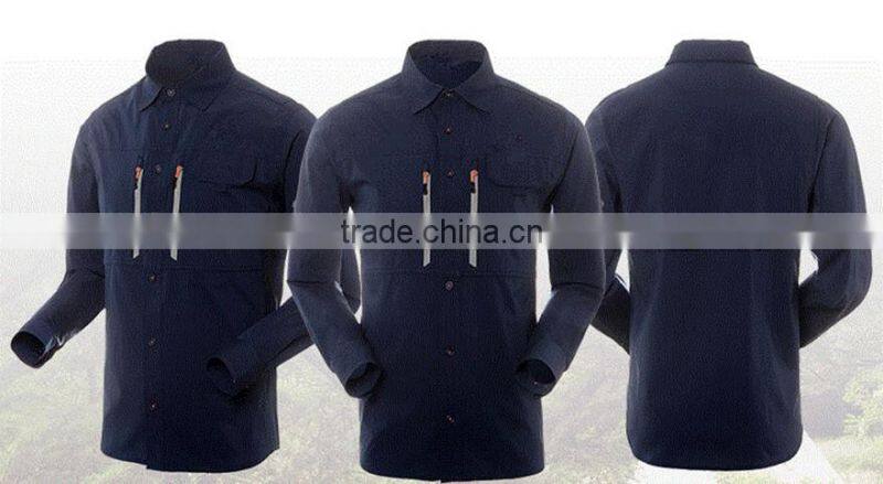 2016 Latest new tech fishing shirts for mens