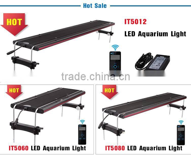 saltwater fish lights EverGrow IT5012 led aquarium light Full Aluminum Housing