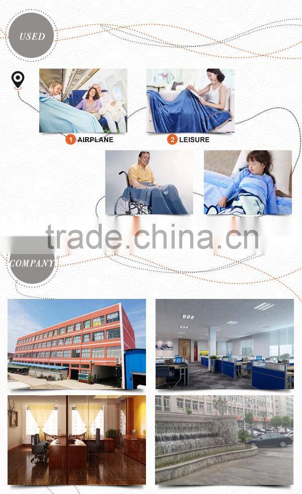 Disposable cinema blanket cinema fleece blanket