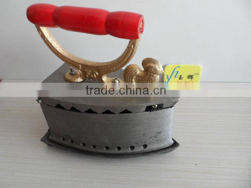 Iron use charcoal for energy