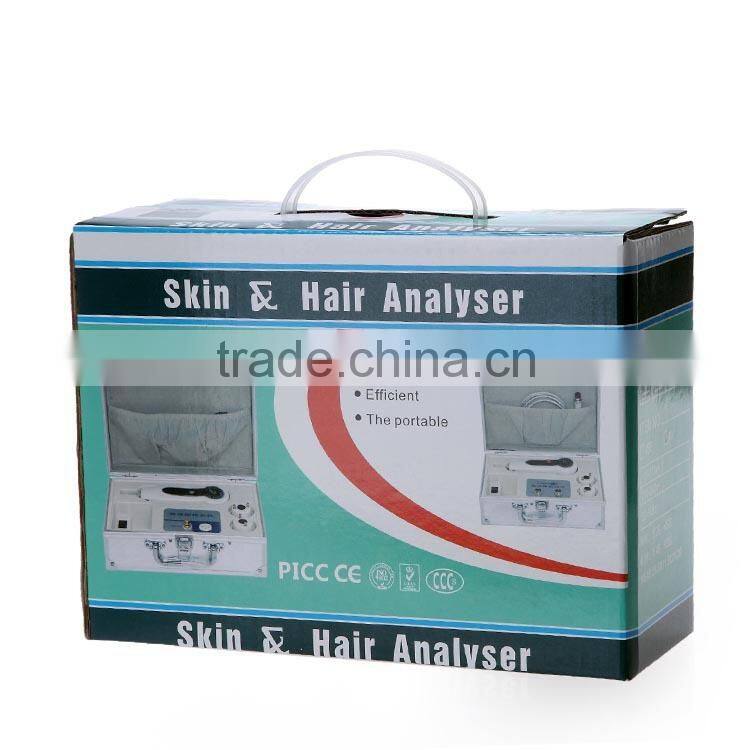 Salon Wholesale Aluminium Boxy Skin and Hair Analyser