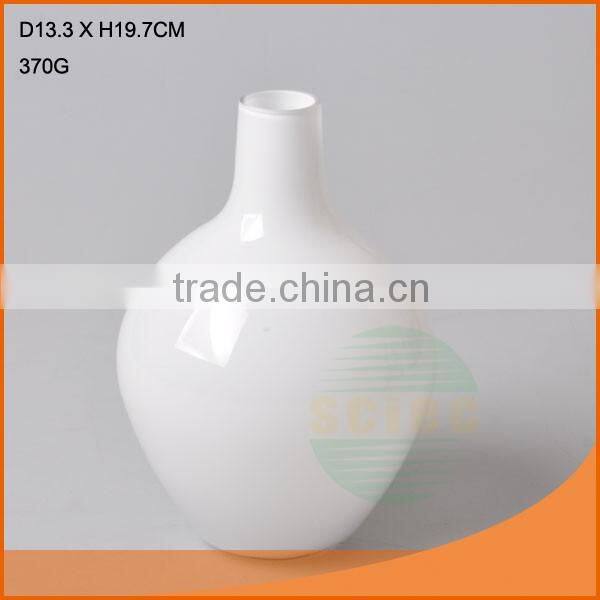 New design glass brown flower vase