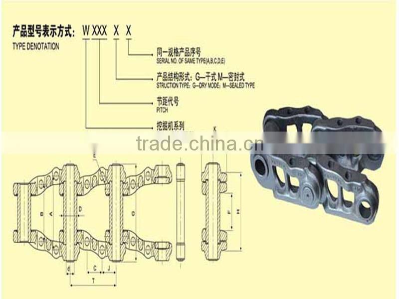 Bulldozer Parts D5H Track Links track chain 6Y3595