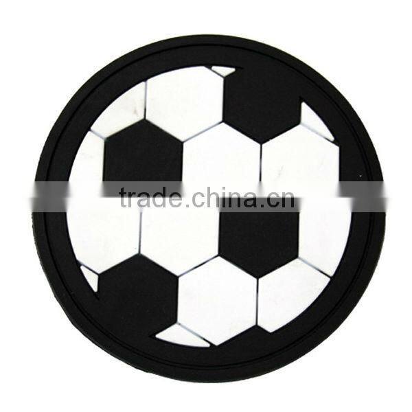 pvc rubber coaster