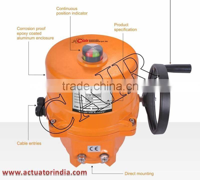 Electrical Valves Actuator