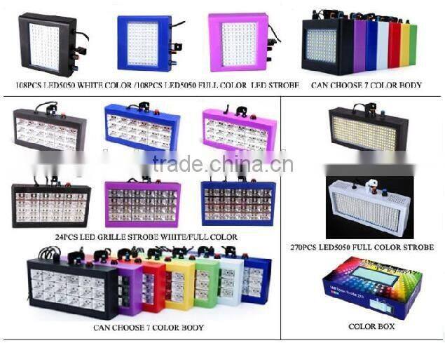 2016 new 48 patterns led laser light/laser with led strobe light for family party disco KTV led twinkling stage lighting