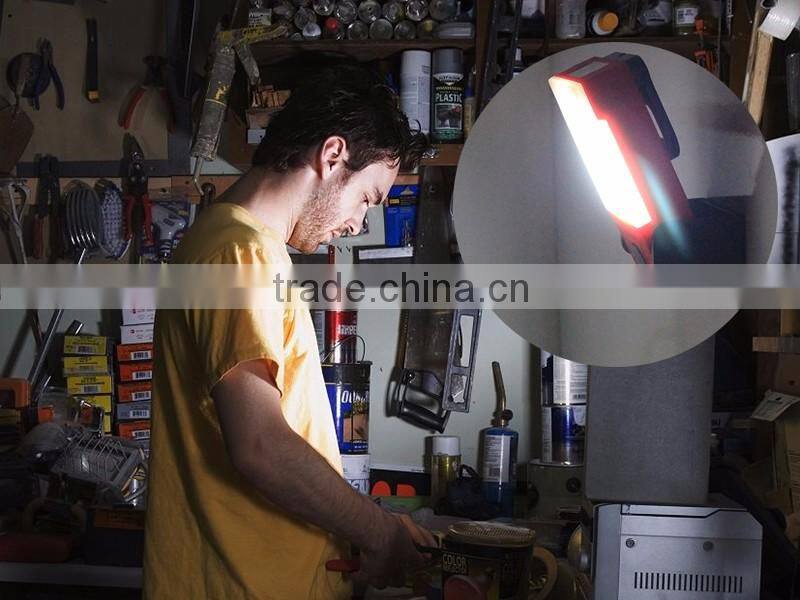 3*AAA Battery Power Supply COB Light/OFF/SMD Light/1 LED Magnetic Work Light