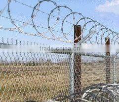 Barbed Tape Security Fencing For Military Sites Direct Manufacture