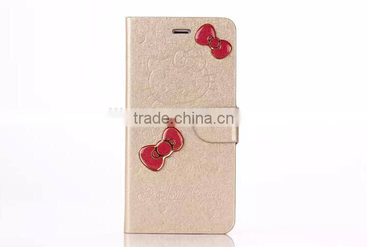 Nice Design Hello Kitty Wallet Leather Case For iPhone 5/5s