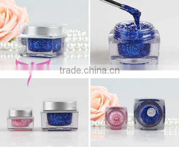 Beautiful colors soak off uv gel for nail art