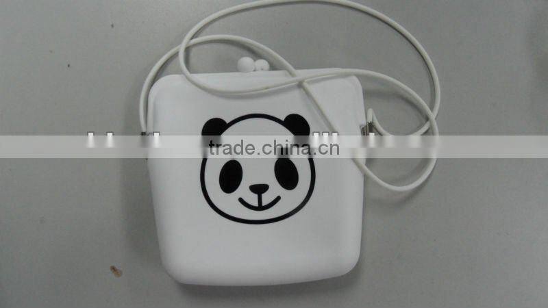 2012 fashion silicon satchel bag