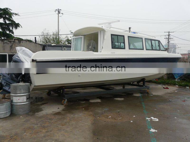 11.6mm fiberglass high speed Patrol boat and bullet proof boat