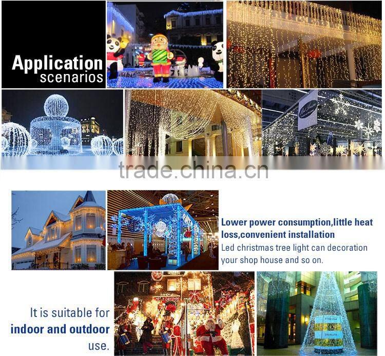 wholesale flexible bright led curtain light white