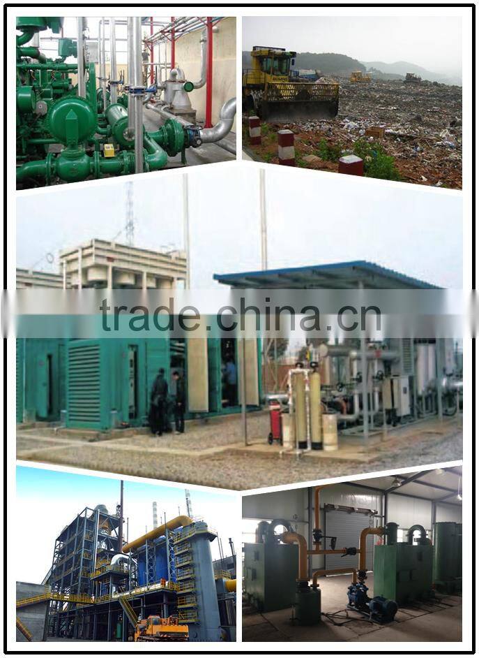 methane fuel coal bed gas generator set 400KW with CE and ISO approved