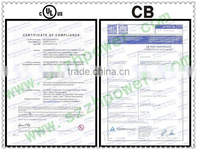 laptop ac/dc adaptor 19v 4.74a 90w with UL CE GS KC CB SAA FCC current and voltage etc can tailor-made for you