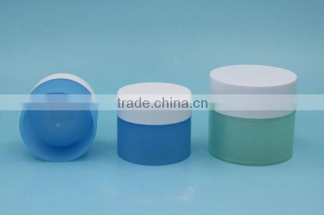Plastic cosmetic packaging cream jar (CMP-CJ040)