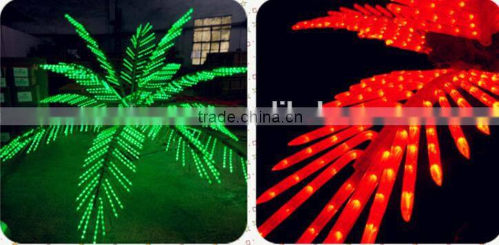 Acrylic Christmas Led Light Tree Outdoor Coconut Palm Tree LED Lights