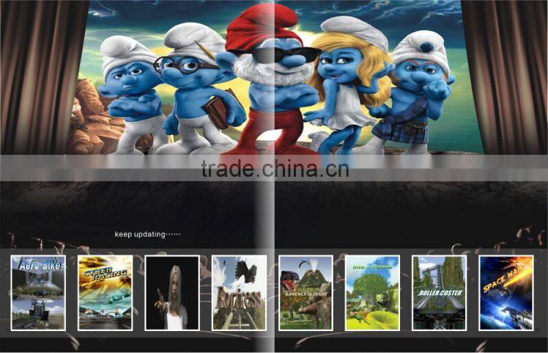 Sentron virtual reality 9d vr, virtual reality 9d cinema,9d vr cinema equipment