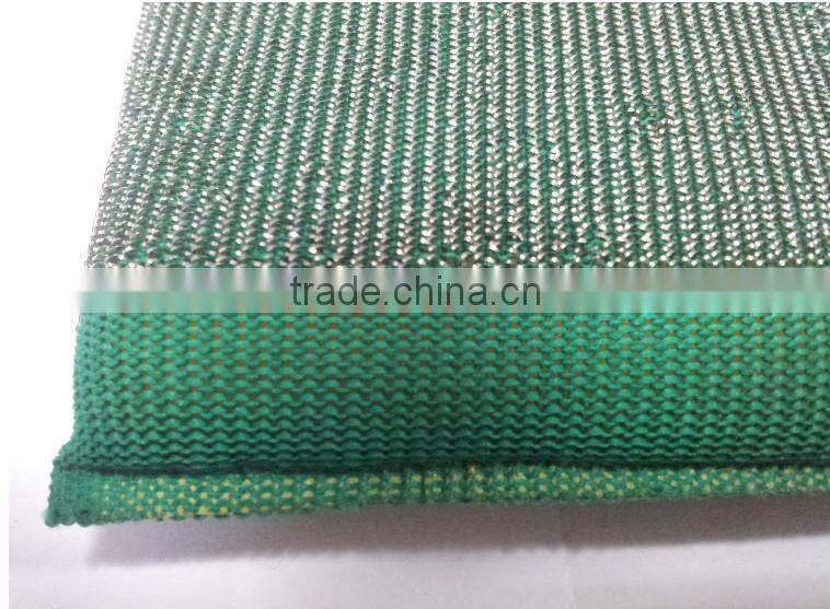 Stainless steel sponge scourer