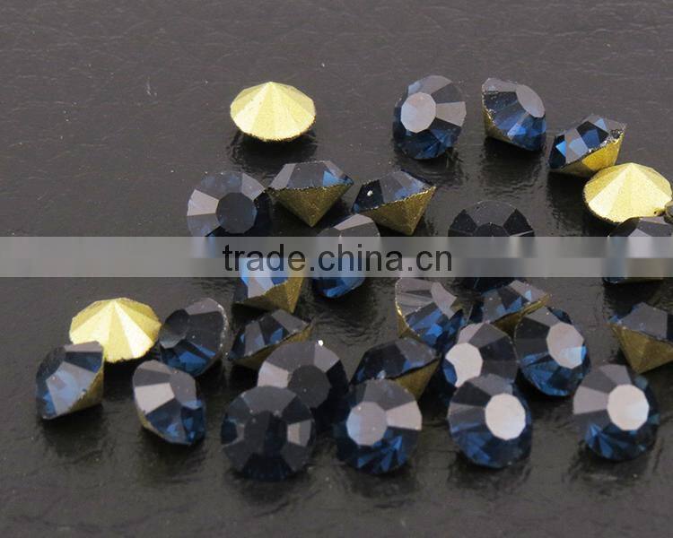 Orlando city sells well glass crystal pointback rhinestones