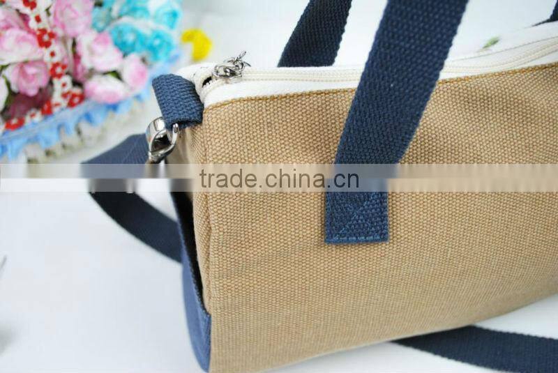 Chinese traditional style canvas lady's fashion bag