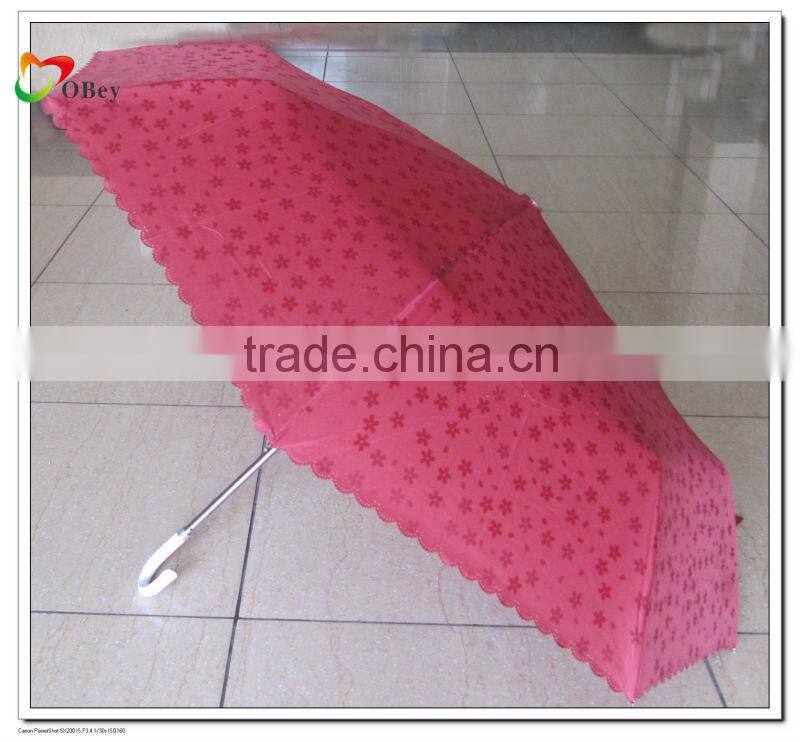Manual Open Print UV Umbrella