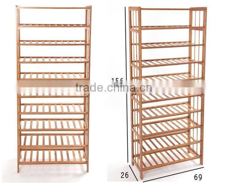 Brief Bamboo shoes rack