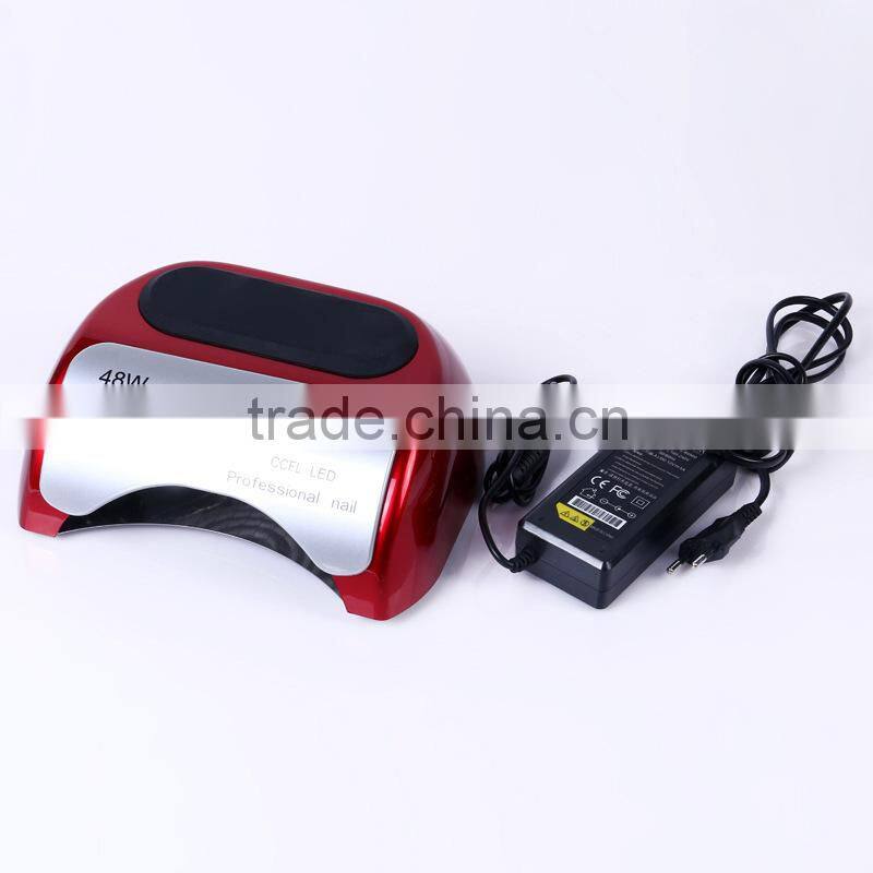 ABS Material CCFL LED UV Lamp 48W Led Nail Lamp Uv Lamp With Sensor Uv Lamp