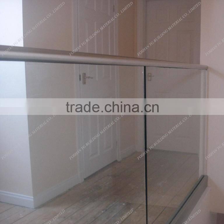 Indoor Frameless Tempered Glass Balustrade YG-B1117