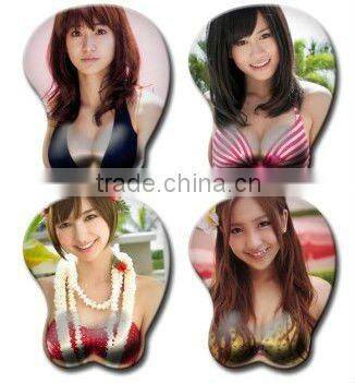 2016 Fashion Breast Mouse Pad of Sexy Girl