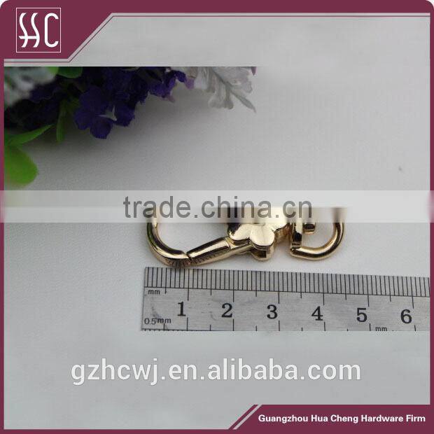 metal snap hook, handbag metal accessory, Guangzhou metal dog hook for lady bag