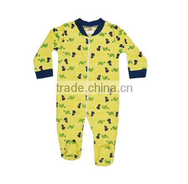 Beautiful printed kids babychildren's pajamas sleeping printed lovely animals dresses pictures frock