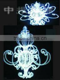 2013 commercial pubilc decoration 3D LED Christmas sculpture motif light (3D deer)