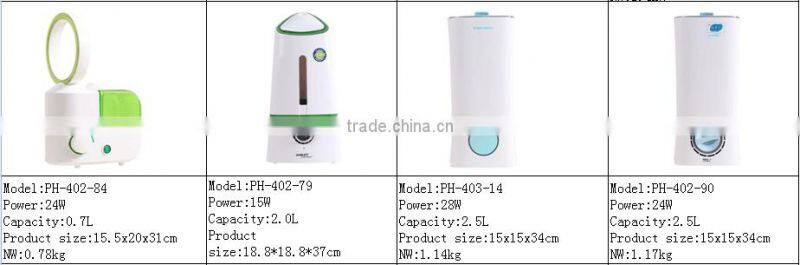 PP Material aroma humidifier machine air humidifier