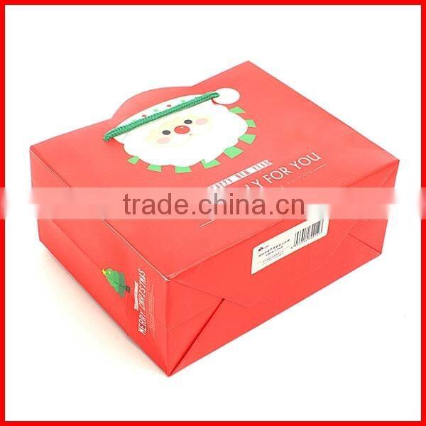 2014 Printing Custom Paper Bag for Christmas Gift Packing Wholesale