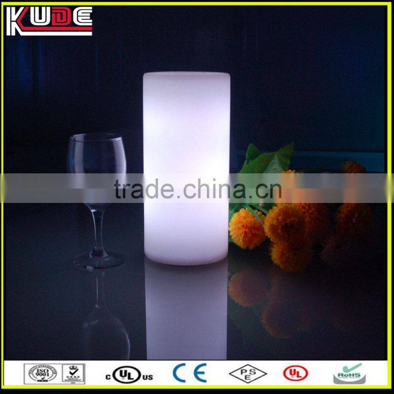 Club and Bar Table Decorative Lamp PE Material Battery Operated LED Night Lamp With RGB Colors Changing
