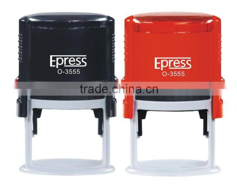 DIY text custom ink self stamps and plastic clear rubber stamp