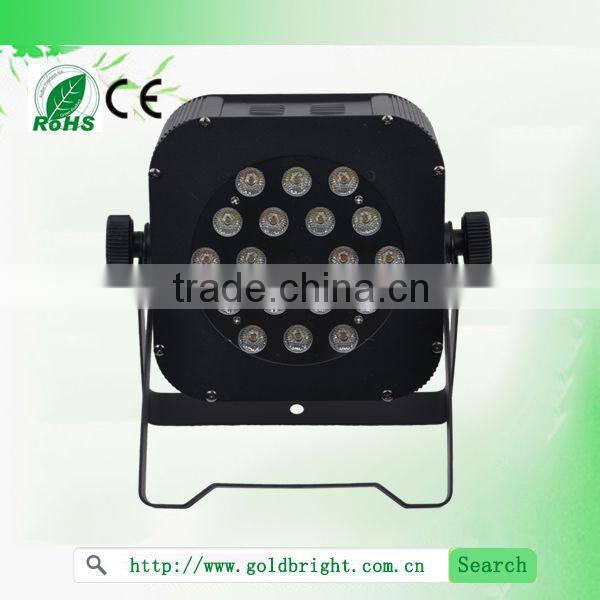 China disco 18x3w led flat par light Led Slim par Led Stage lighting for sale