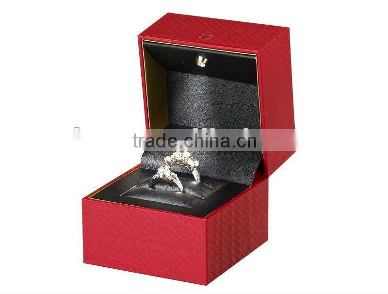 elegant double level plastic jewellery safe box wholesale