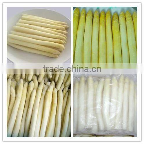 Supply frozen vegetables, IQF Frozen white Asparagus with good quality