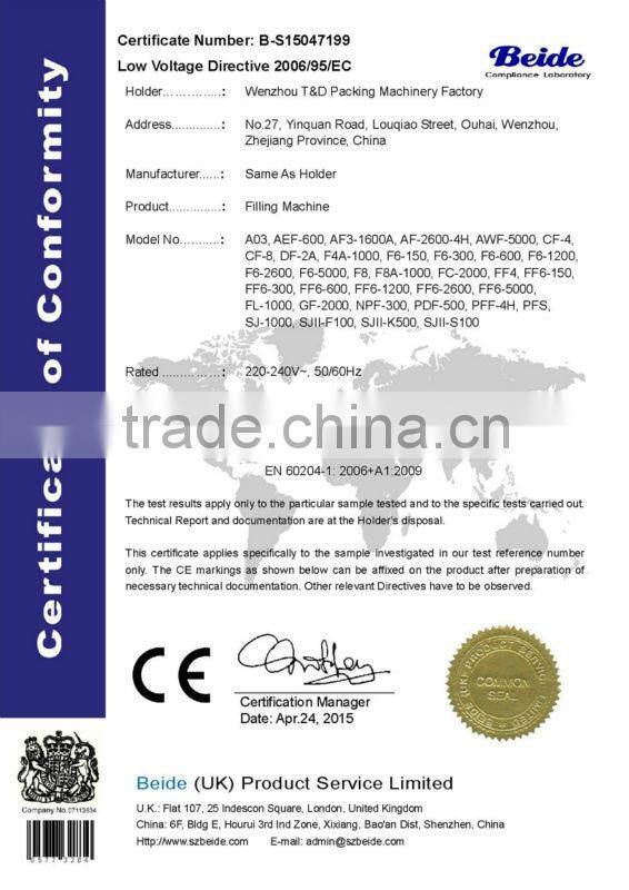 FF9-500 cup cake filling machine, semi automatic cup filling machine for paste