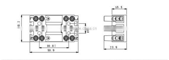 SY-078 with strip 2p no flammable terminal block