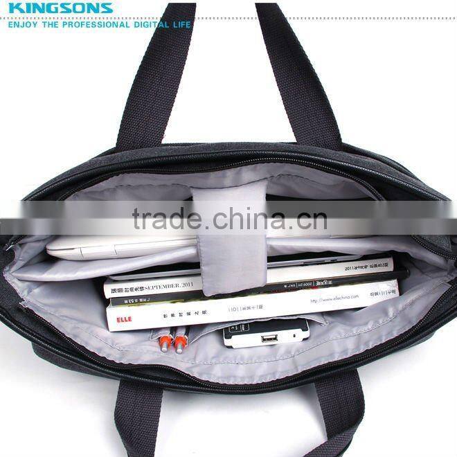 2013 newest arrival canvas laptop handbag k8441W
